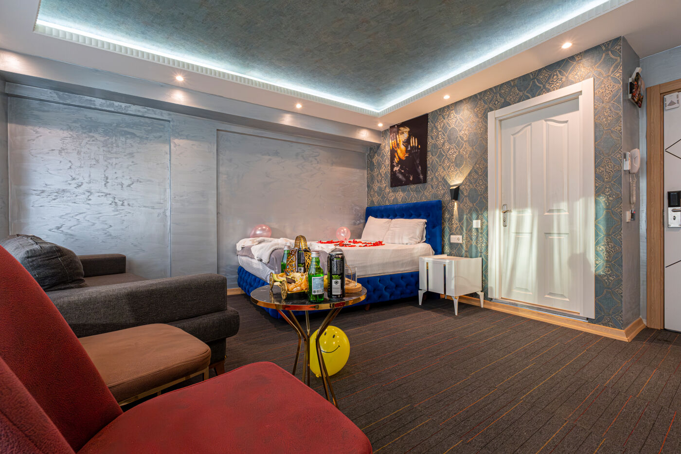 Cozy lounge area for relaxation